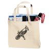 Budget Calico Bags with Gusset (Short Handle) Thumbnail