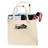 Budget Calico Bags with Gusset (Short Handle) Thumbnail