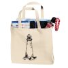 Budget Calico Bags with Gusset (Short Handle) Thumbnail