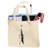 Budget Calico Bags with Gusset (Short Handle) Thumbnail
