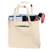 Budget Calico Bags with Gusset (Short Handle) Thumbnail