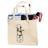 Budget Calico Bags with Gusset (Short Handle) Thumbnail