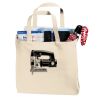 Budget Calico Bags with Gusset (Short Handle) Thumbnail