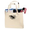 Budget Calico Bags with Gusset (Short Handle) Thumbnail