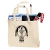 Budget Calico Bags with Gusset (Short Handle) Thumbnail