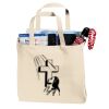 Budget Calico Bags with Gusset (Short Handle) Thumbnail