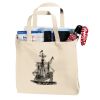Budget Calico Bags with Gusset (Short Handle) Thumbnail