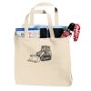 Budget Calico Bags with Gusset (Short Handle) Thumbnail