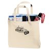 Budget Calico Bags with Gusset (Short Handle) Thumbnail