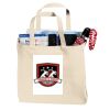 Budget Calico Bags with Gusset (Short Handle) Thumbnail