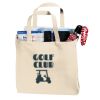 Budget Calico Bags with Gusset (Short Handle) Thumbnail