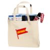 Budget Calico Bags with Gusset (Short Handle) Thumbnail