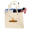 Budget Calico Bags with Gusset (Short Handle) Thumbnail