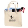 Budget Calico Bags with Gusset (Short Handle) Thumbnail